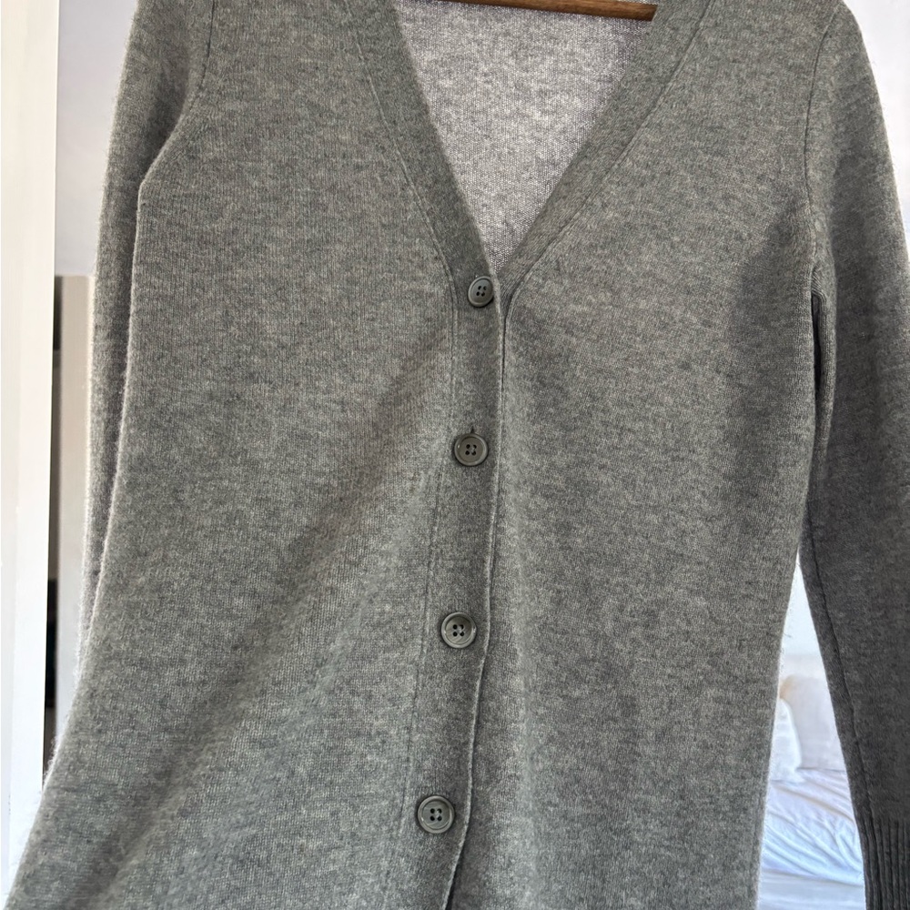 Bloomingdale's Gray Women's Cardigan